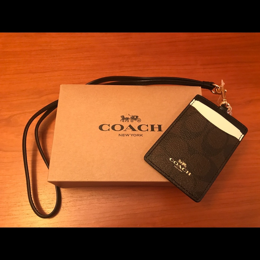 NEW WITH TAGS COACH LANYARD